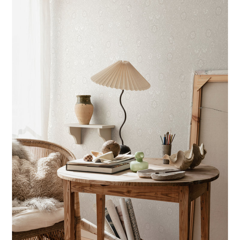 Villa Dalaro 2 Floral Wallpaper Roll, Sandstone
