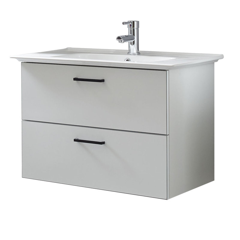 Quickset 930 800mm W Wall Single Vanity