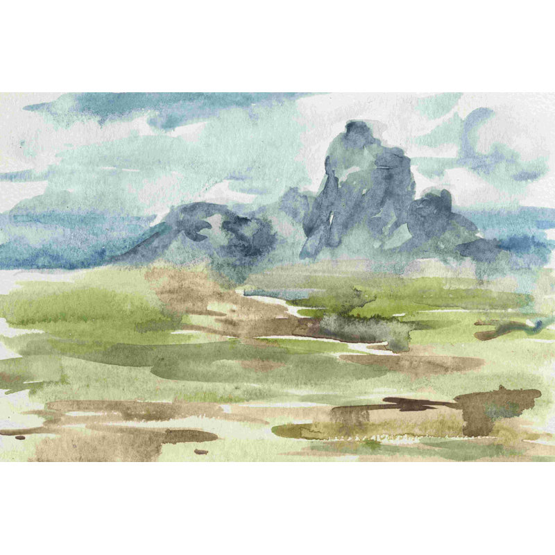 Aquarelle I, L 12 po x H 8 po