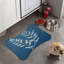 Tapis d'alimentation en forme d'os 1 pièce Sun-Kissed Shadows