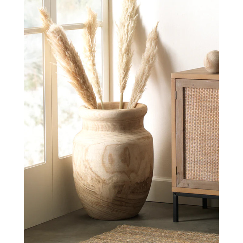 Handmade Wood Table Vase
