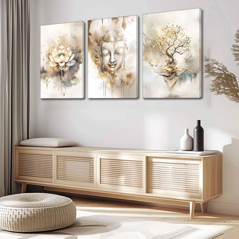 3 Piece Wrapped Canvas Print