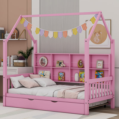 Bridgegate Wooden House Bed with Trundle