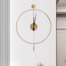 Wayfair  Silent / Non-Ticking Mercer41 Pendulum Clocks You'll Love in 2023