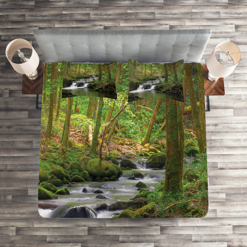 Rustic Polyester Coverlet