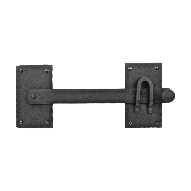 Black Iron Antique Flip Latch for Gates and Doors