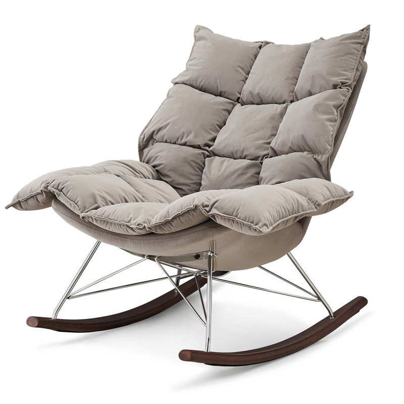 Chaise d'appoint en velours 35,43 po Jontrell