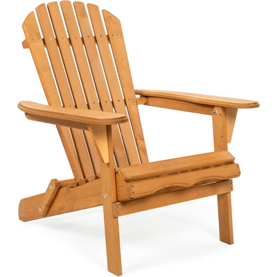 Abdul-Hakeem Foldable Outdoor Adirondack Chair