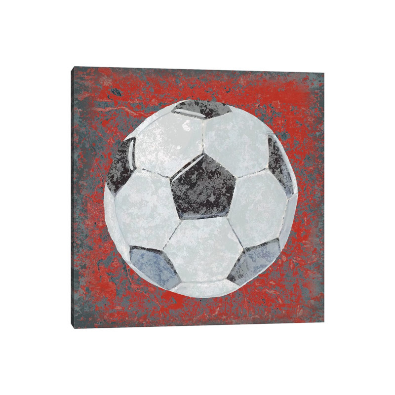 Grunge Sporting IV by Studio W - Wrapped Canvas Gallery-Wrapped Canvas Giclée, 66.04 cm H x 66.04 cm W