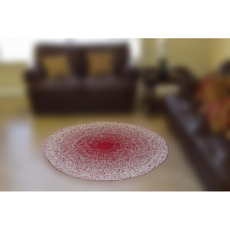 Rochell Cotton Abstract Indoor Rug