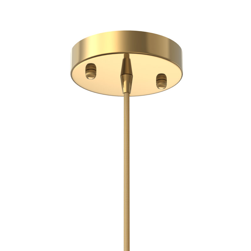 Luminaire suspendu rétro 1 lumière avec abat-jour en verre vert 1 lumière 10inch, Green