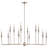 12 - Light Steel Dimmable Chandelier-732920491