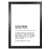 Black Grain Frame