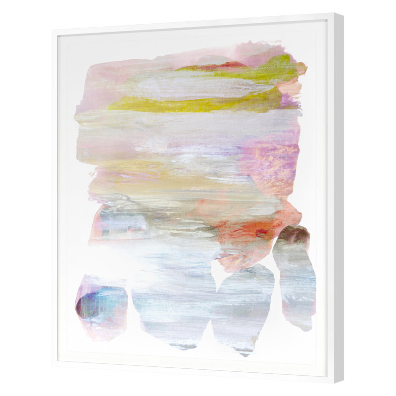 Ocean Rocks 3 Print by Hope Bainbridge, White, 45" H x 36" W