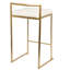 Tabouret Dayan blanc avec base chromée-841961048-841961050