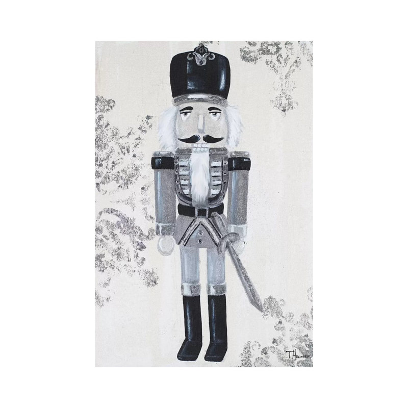 Gray Nutcracker II by Tiffany Hakimipour - Wrapped Canvas Gallery-Wrapped Canvas Giclée, 101.6cm H x 66.04cm W