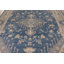 Tapis bleu Oushak