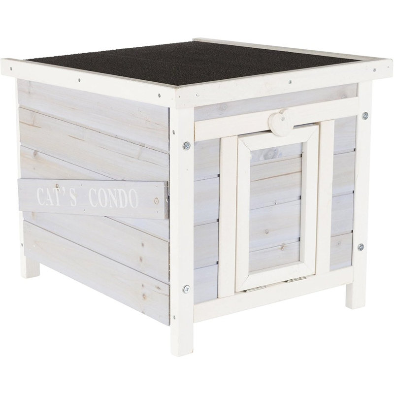 Petite maisonnette d'extérieur pour chat