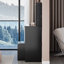 Coiffeuse Raga avec miroir coulissant à DEL, tabouret et rangement spacieux-1157350302