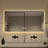 Flat LED Wall Mirror