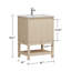 Meuble-lavabo simple 24 "avec comptoir en porcelaine et lavabo Mena, pré-assemblé-968808382