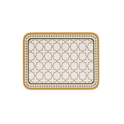 Leather Placemats Oil-proof Western-style Placemats Table Mats Heat Insulating Mats  Bowl Mats
