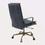 Chaise de bureau en cuir