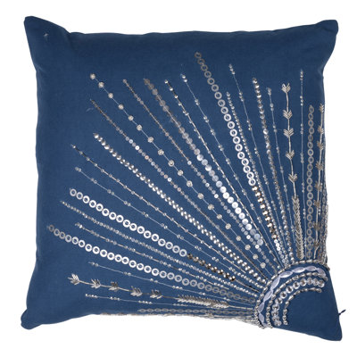 Nina Cotton Canvas Throw Pillow