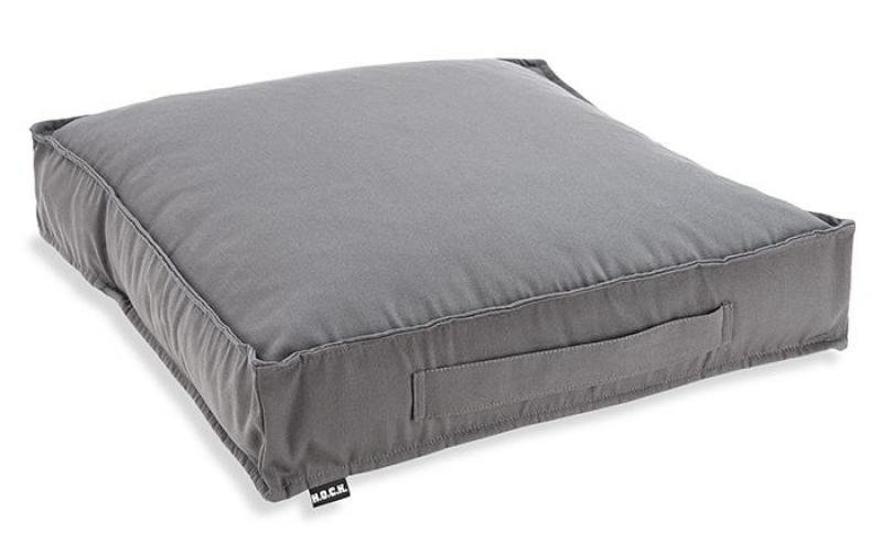 Classic Plain Garden Cushion, in Grey