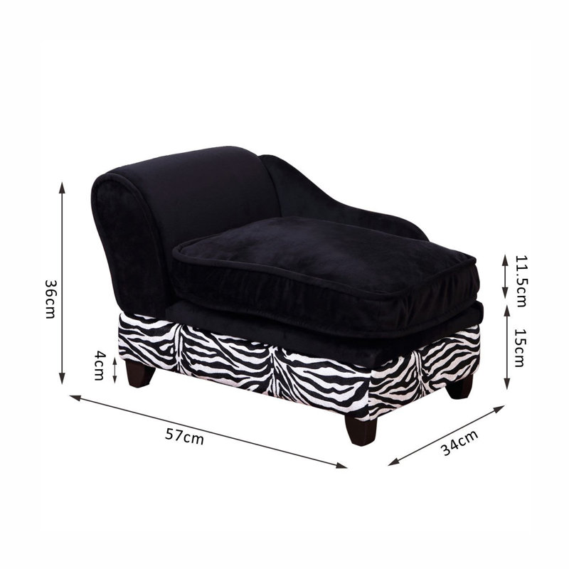 Animal Print Pet Bed