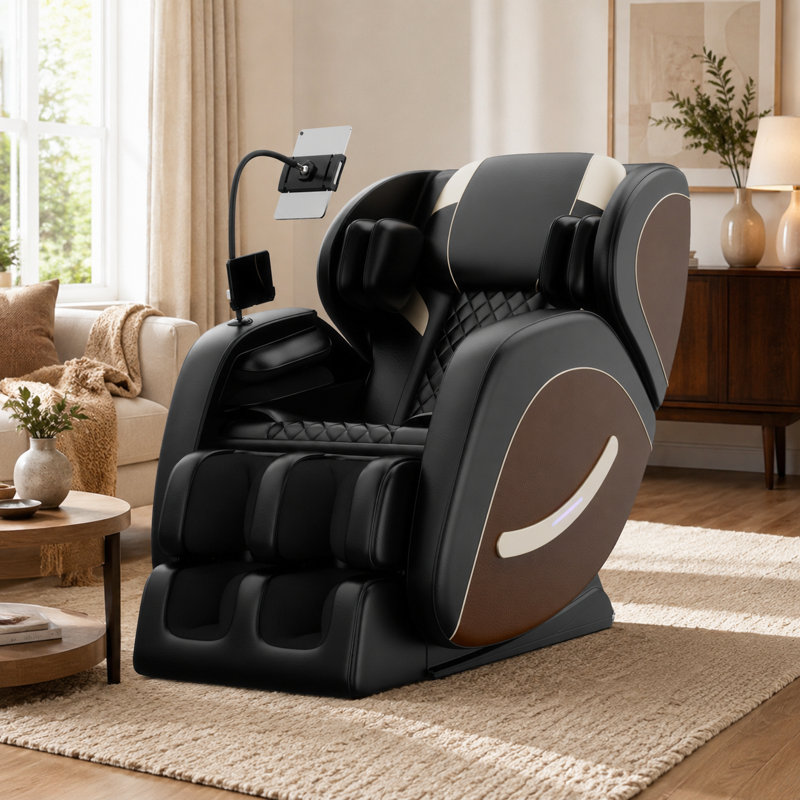 Fauteuil inclinable brun zéro gravité