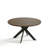 45.28" W Round  Solid Wood Base Dining Table