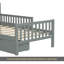 Wood Platform Bed With Guardrails On Both Sides And Two Storage Drawers,-1462259245-1462259244