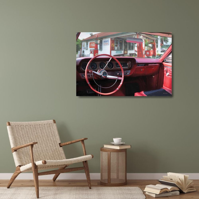 Art sur toile tendue Lark Manor ™ Deiter, Lori Gallery: Pontiac GTO Pitstop, H 28 po x l 40 po