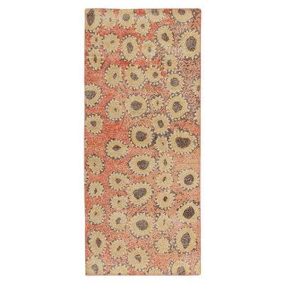 Distressed Homage Wool Geometric Area Rug