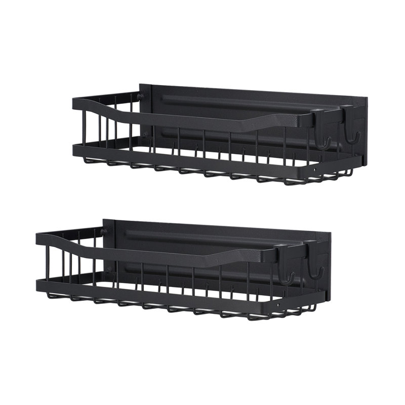 Freestanding Spice Rack, Black