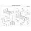 Moderne 1pièce lit simple lit-bateau design tête de lit pied de lit contreplaqué 1pc cadre de lit Louis Phillippe mobilier de chambre-88253012-88253015