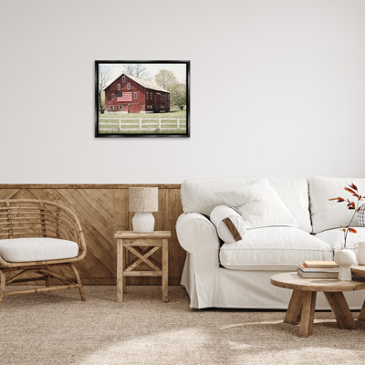 " Patriotic Barn Flag " by Lori Deiter