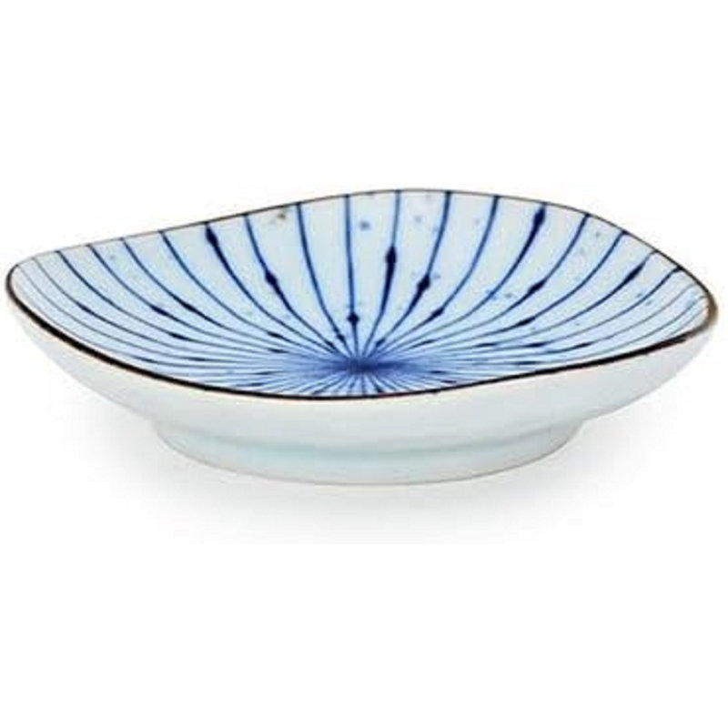 Ensemble de 6 petites assiettes à salade ronde Flub Tokusa