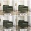 Chaise d'appoint rembourrée avec coussin Carlaya-407204197