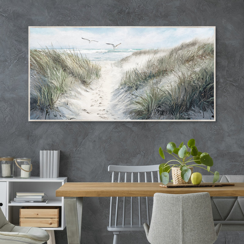 «Footprints By Studio Arts», art mural encadré