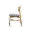 Chaises d'appoint rembourrées avec structure en bois massif-1168484615