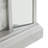Trandling Mirrored Faux Marble Fireplace