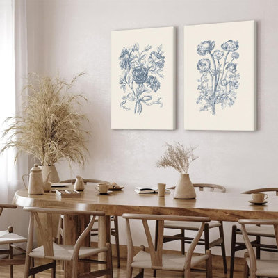 2 Piece Wrapped Canvas Print
