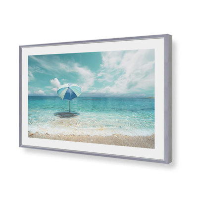 Solitude in Aqua Art Print