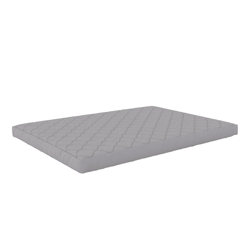 Matelas pleine grandeur matelassé de 6 pouces avec housse amovible Dana - Confort moyen ferme pour la chambre à coucher, les lits superposés et les lits de jour