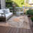 Eliessia Indoor/Outdoor Area Rug with Non-Slip Backing-1826368150