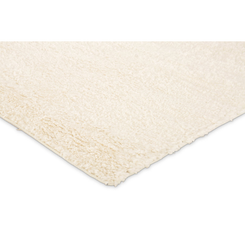 Elegido Solid Colour Shag Area Rug, Rectangle 160 x 230cm