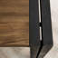 Sandrine Teak Metal Base Dining Table