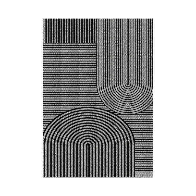 Derak Striped Indoor / Outdoor Rug, Rectangle 2'7" x 3'3"